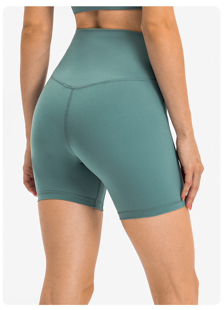 DK067  High waist seamless bike yoga shorts from manufacturer