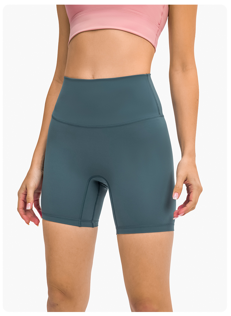 DK067  High waist seamless bike yoga shorts from manufacturer