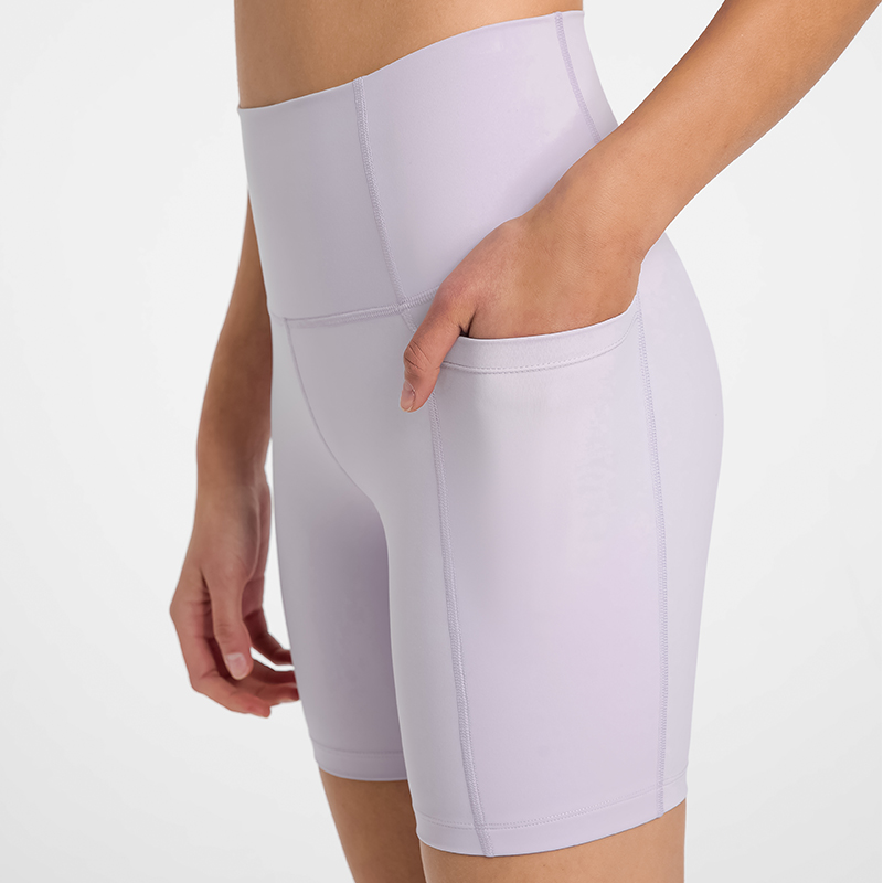 DK178 High waist with pockets Yoga pants shorts from suppliers