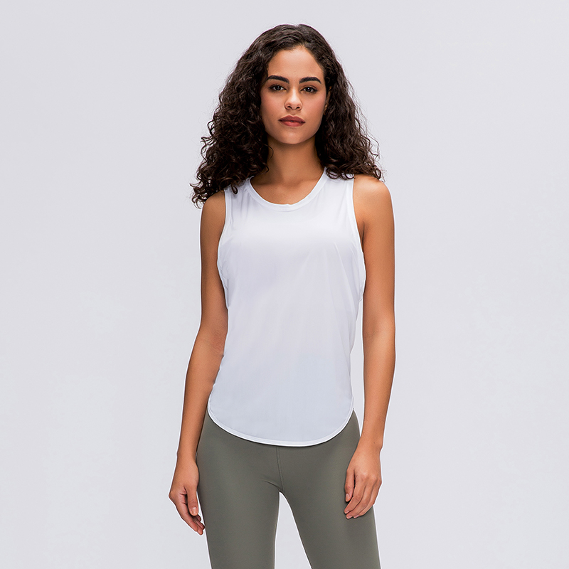 S2023 Yoga tanks for women loose fit with different wearing way from suppliers