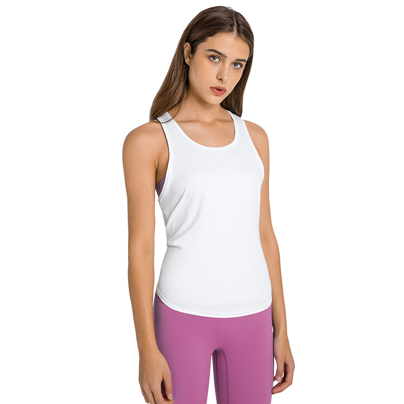 DT180 Yoga tanks for women with different wearing way from china manufacturer