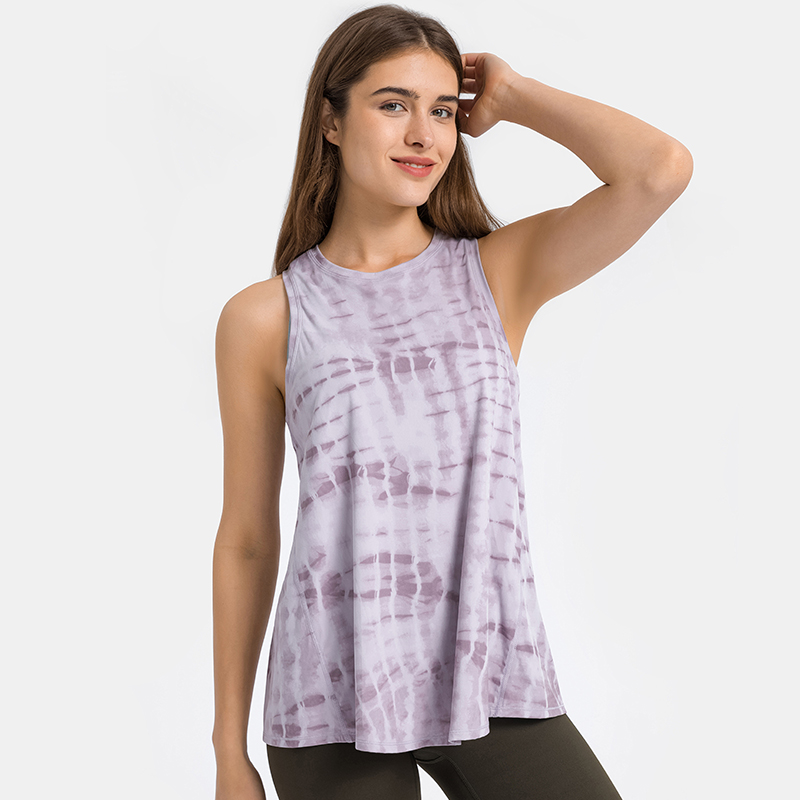 S2027 Yoga tank top for women loose fit factory