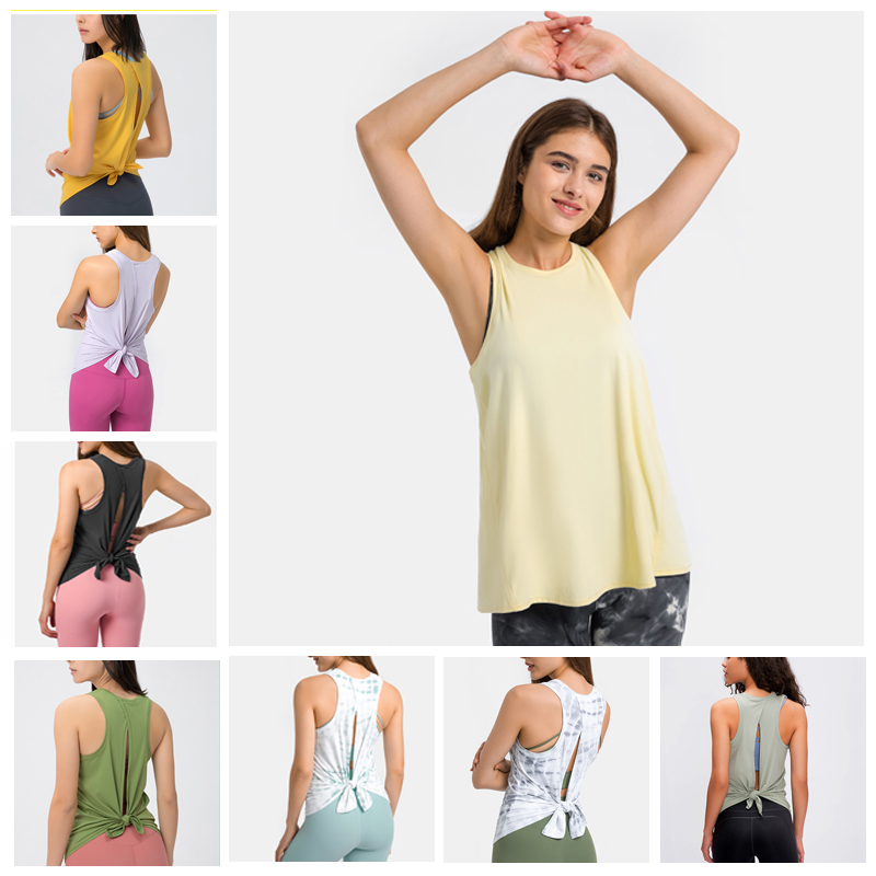 S2027 Yoga tank top for women loose fit factory