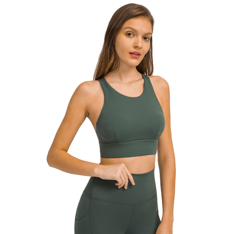 DW132 High support with padded inside Sports bra wholesale