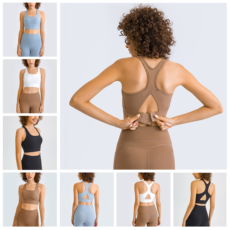 DW148 Back hooke and eye closure Wearing sports bra whole day from suppliers