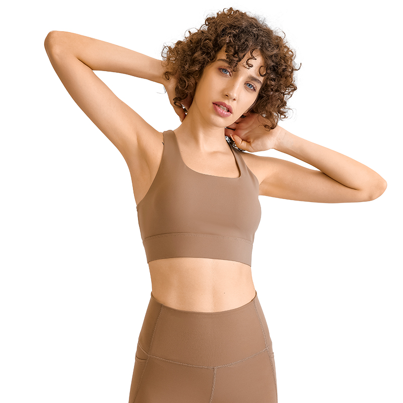 DW148 Back hooke and eye closure Wearing sports bra whole day from suppliers